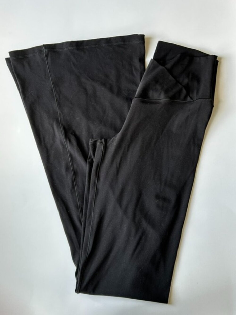 NEW Offline by Aerie Real Me High Waisted Flare Leggings Black L